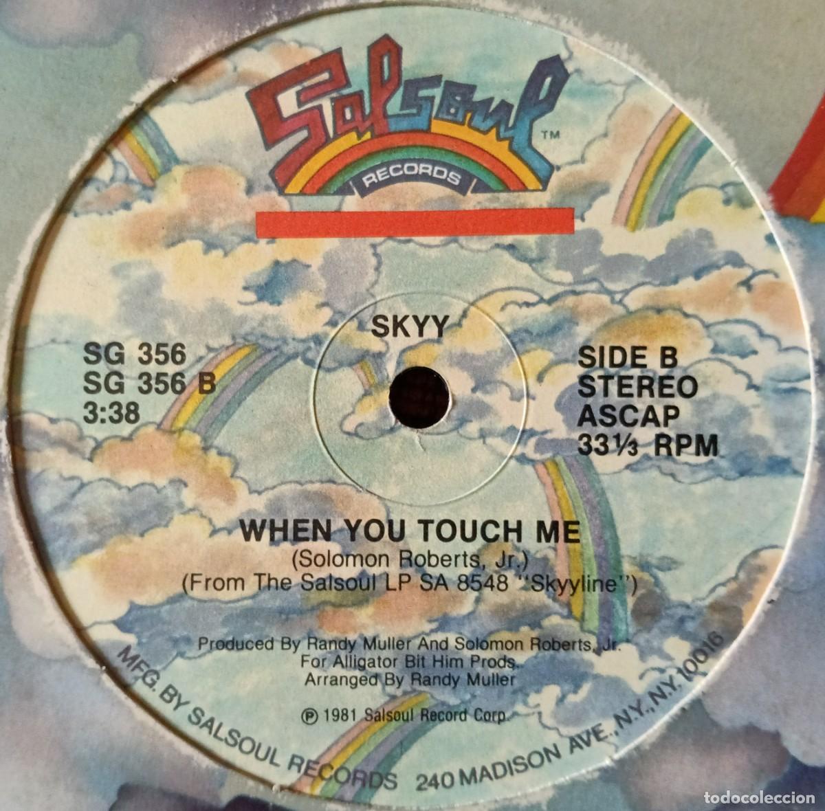 Discos de vinilo: SKYY ** Call Me ** MAXI SINGLE VINILO 1981 USA - Foto 3