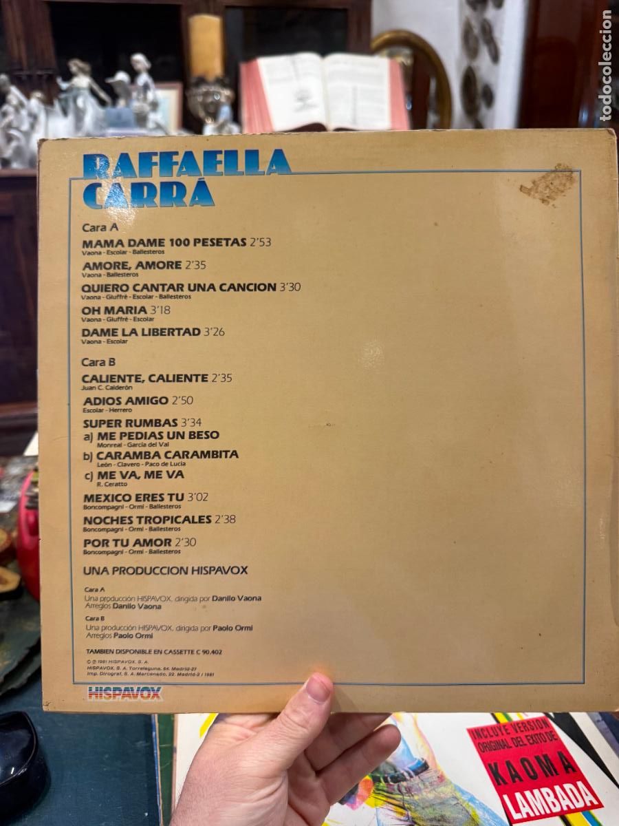 Discos de vinilo: LP RAFAELLA CARRA -- - Foto 2