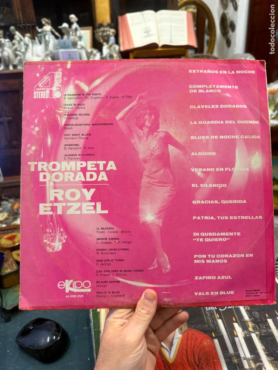 Discos de vinilo: LP TROMPETA DORADA - ROY ETZEL - Foto 2