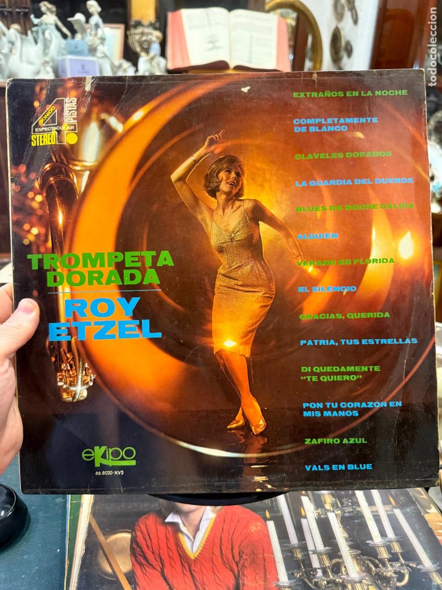 Discos de vinilo: LP TROMPETA DORADA - ROY ETZEL