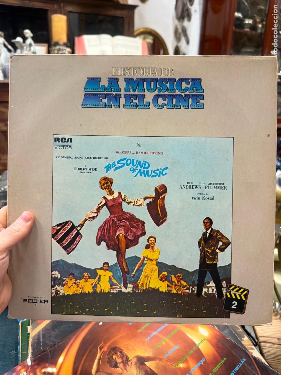 Discos de vinilo: LP JISTORIA DE LA MUSICA EN EL CINE