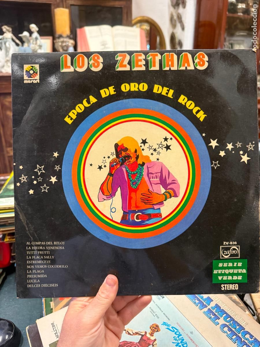 Discos de vinilo: LP LOS ZETHAS - EPOCA DE ORO DEL ROCK