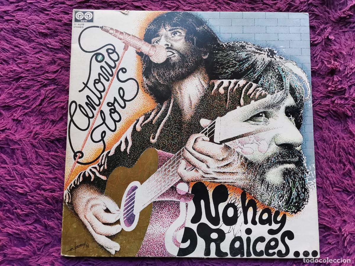 Discos de vinilo: Antonio Flores &ndash; No Hay Raices Vinilo LP 1978 Spain Gatefold 77 AU 19