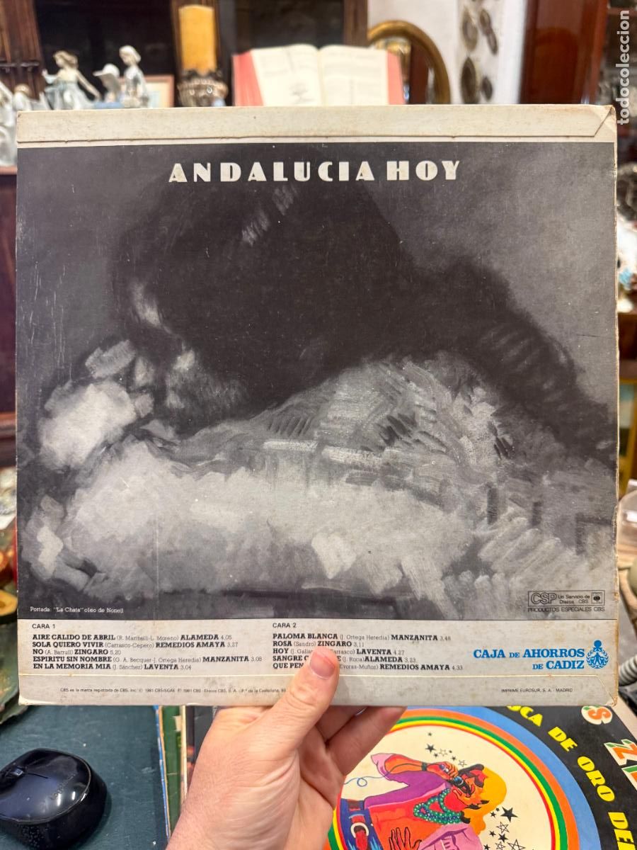 Discos de vinilo: LP ANDALUCIA HOY --- - Foto 2