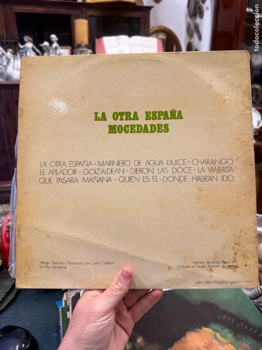 Discos de vinilo: LP MOCEDADES - LA OTRA ESPA&Ntilde;A - Foto 2