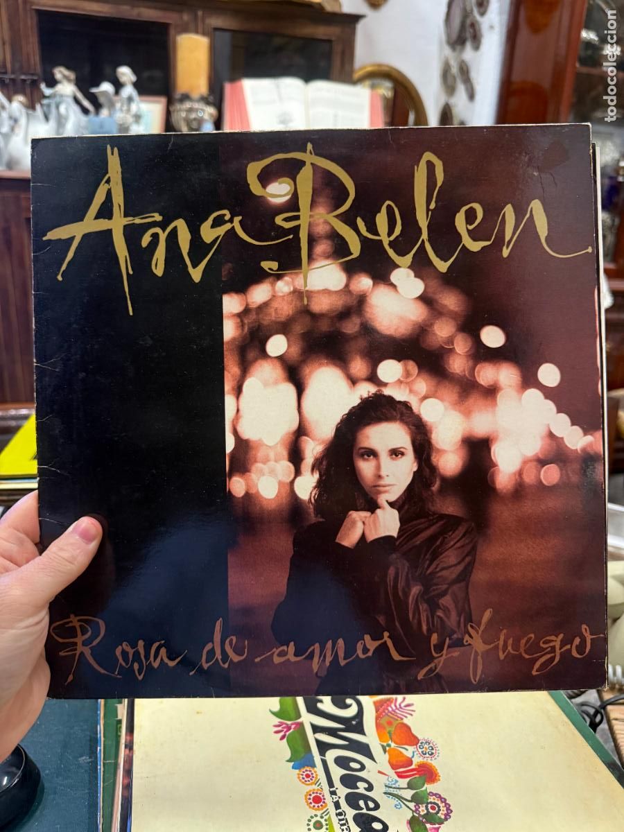 Discos de vinilo: LP ANA BELEN - ROSA DE AMOR Y FUEGO