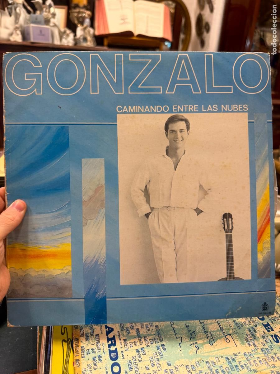 Discos de vinilo: LP GONZALO - CAMINANDO ENTRE LAS NUBES