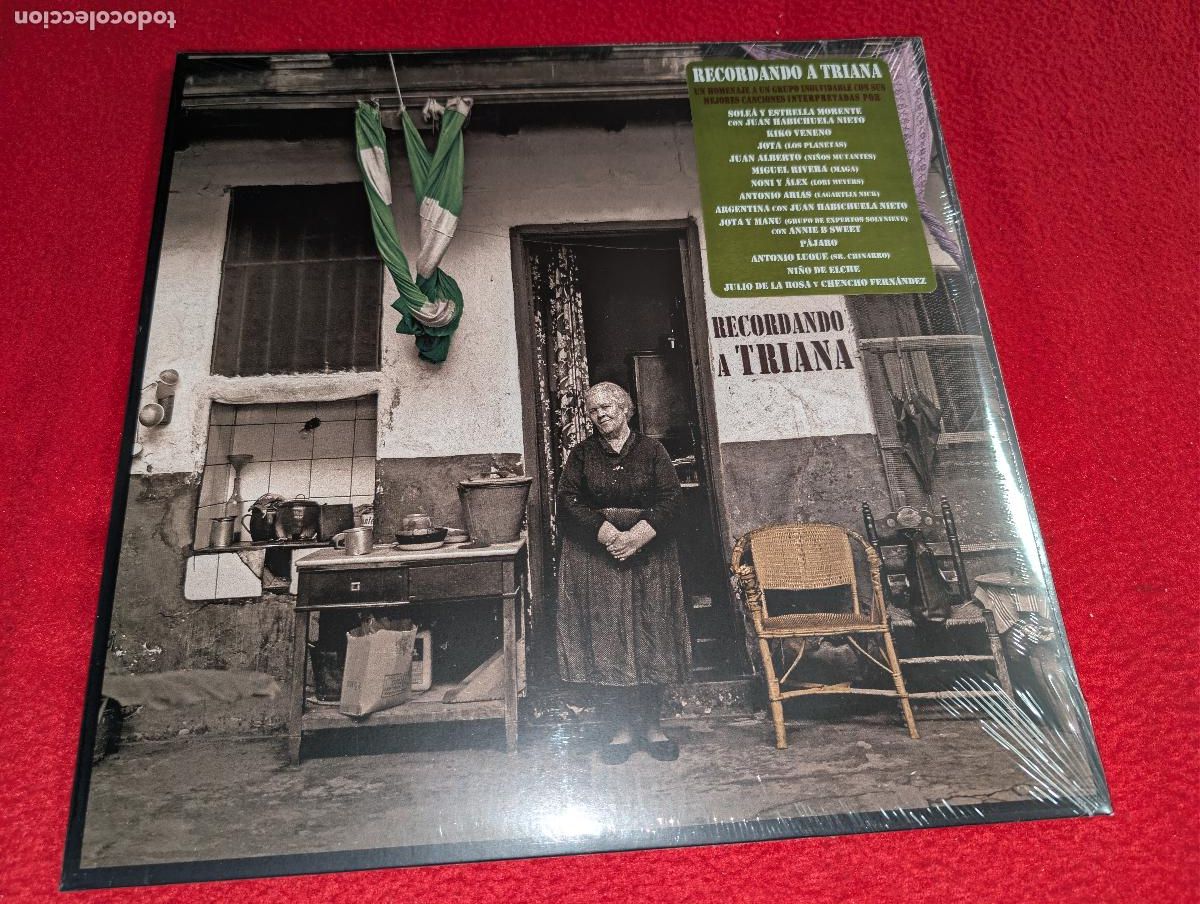 Discos de vinilo: RECORDANDO A TRIANA 2LP 2014 versiones NUEVO NI&Ntilde;O ELCHE+SR.CHINARRO+MAGA+LOS PLANETAS+KIKO VENENO++