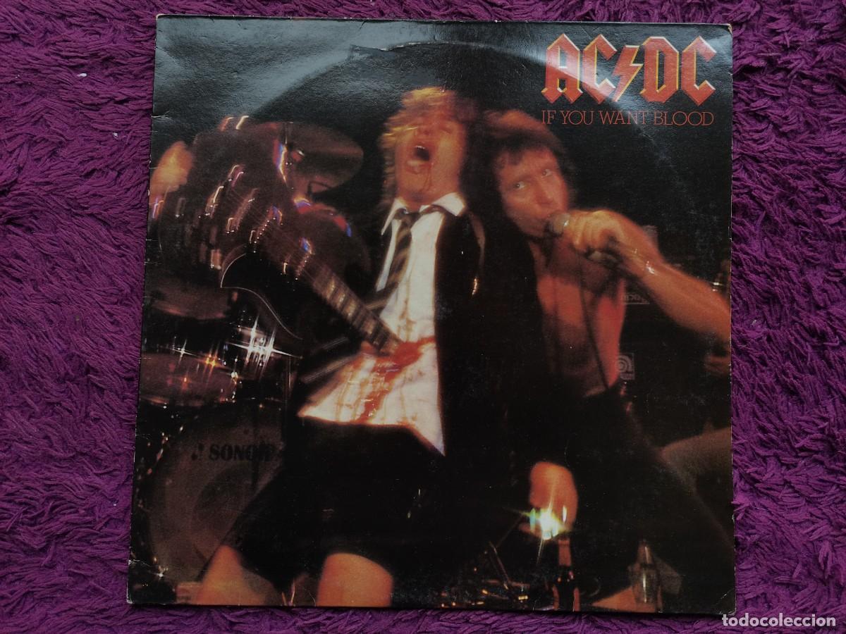 Discos de vinilo: AC/DC &ndash; If You Want Blood You've Got It Vinilo LP 1978 UK K 50532