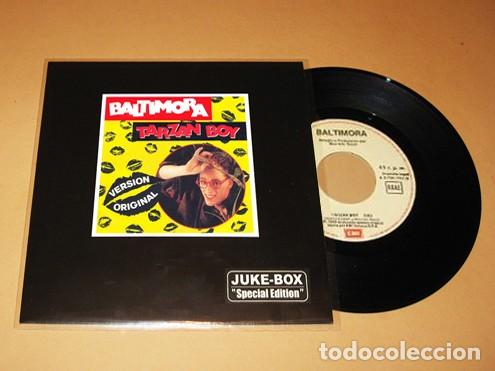 Discos de vinilo: BALTIMORA - TARZAN BOY - SINGLE - 1985 - JUKE-BOX - Foto 1
