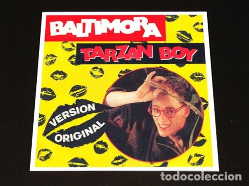 Discos de vinilo: BALTIMORA - TARZAN BOY - SINGLE - 1985 - JUKE-BOX - Foto 2