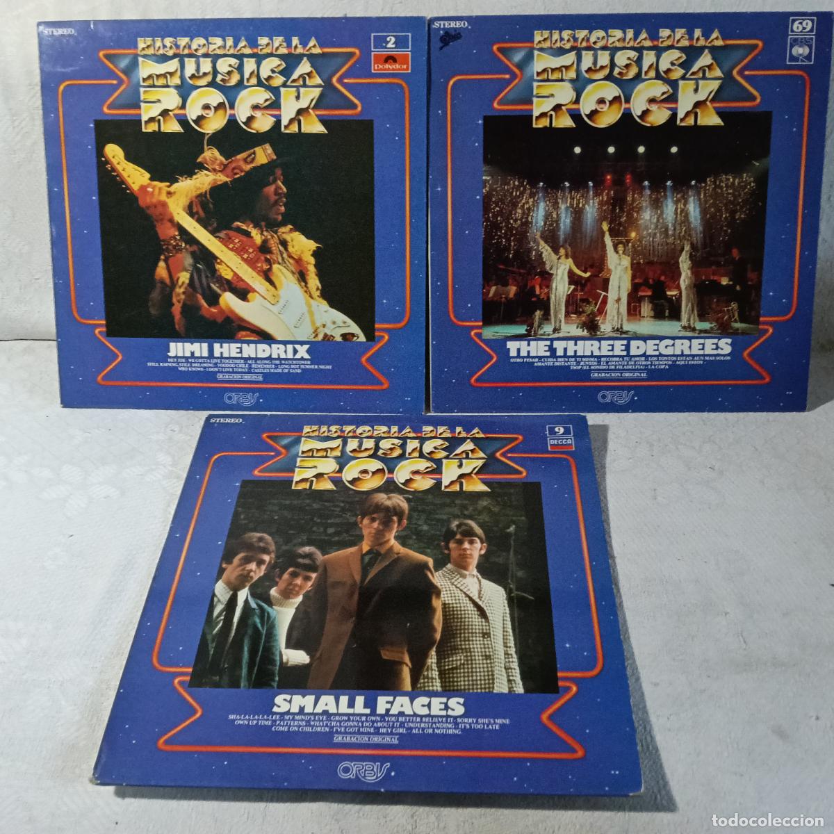 Discos de vinilo: HISTORIA DE LA MUSICA ROCK Lote 3 Lps NUEVOS N&uacute;meros 2,9,69.Ver titulos y dem&aacute;s informaci&oacute;n en fotos