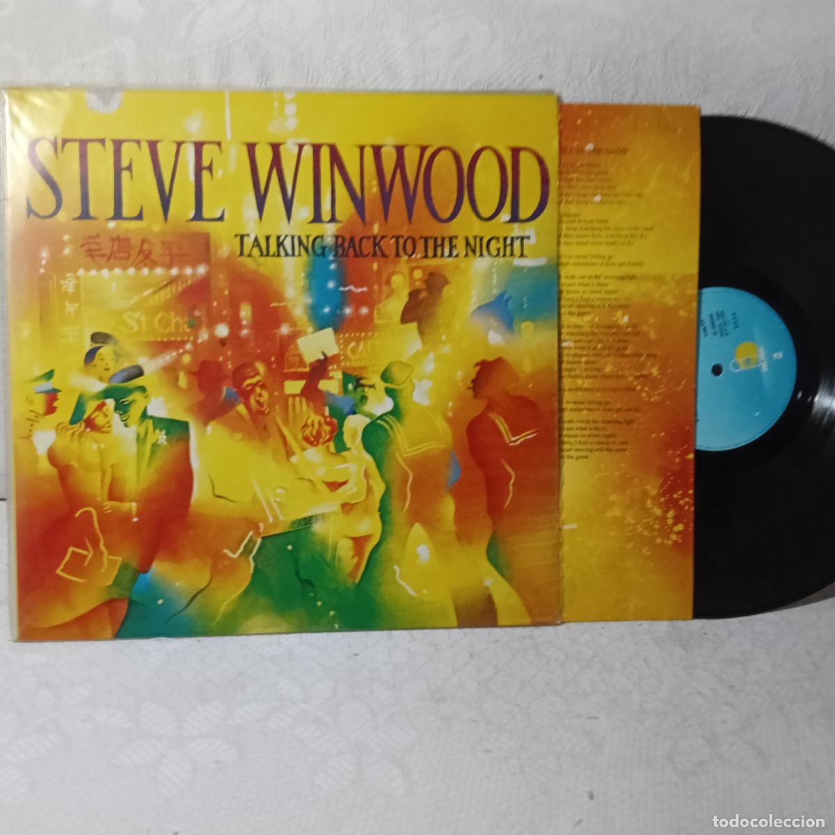 Discos de vinilo: STEVE WINWOOD Talking Back To The Night Lp como NUEVO Spain .Ver titulos y dem&aacute;s informaci&oacute;n en foto