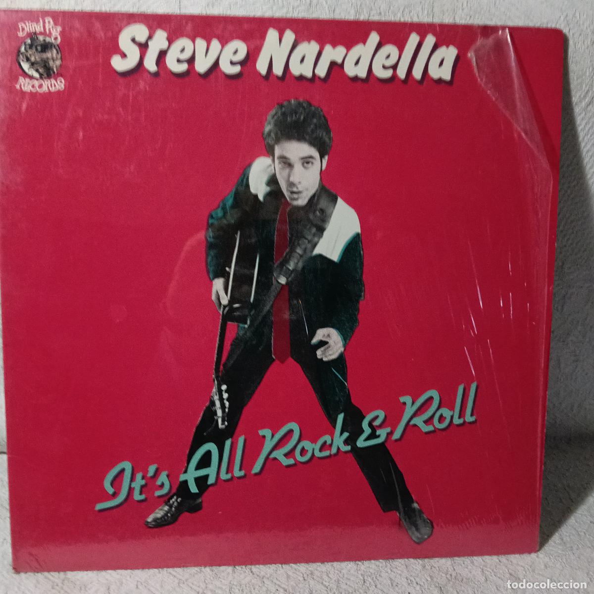 Discos de vinilo: STEVE NARDELLA It's All Rock & Roll Lp USA NUEVO .Ver titulos y dem&aacute;s informaci&oacute;n en fotos.