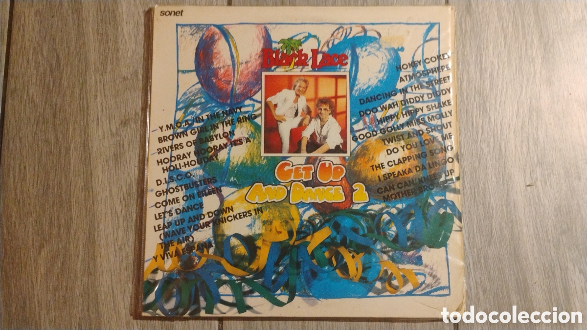 Discos de vinilo: BLACK LACE-GET UP AND DANCE 2-LP-SANNI RECORDS/SPAIN-IB