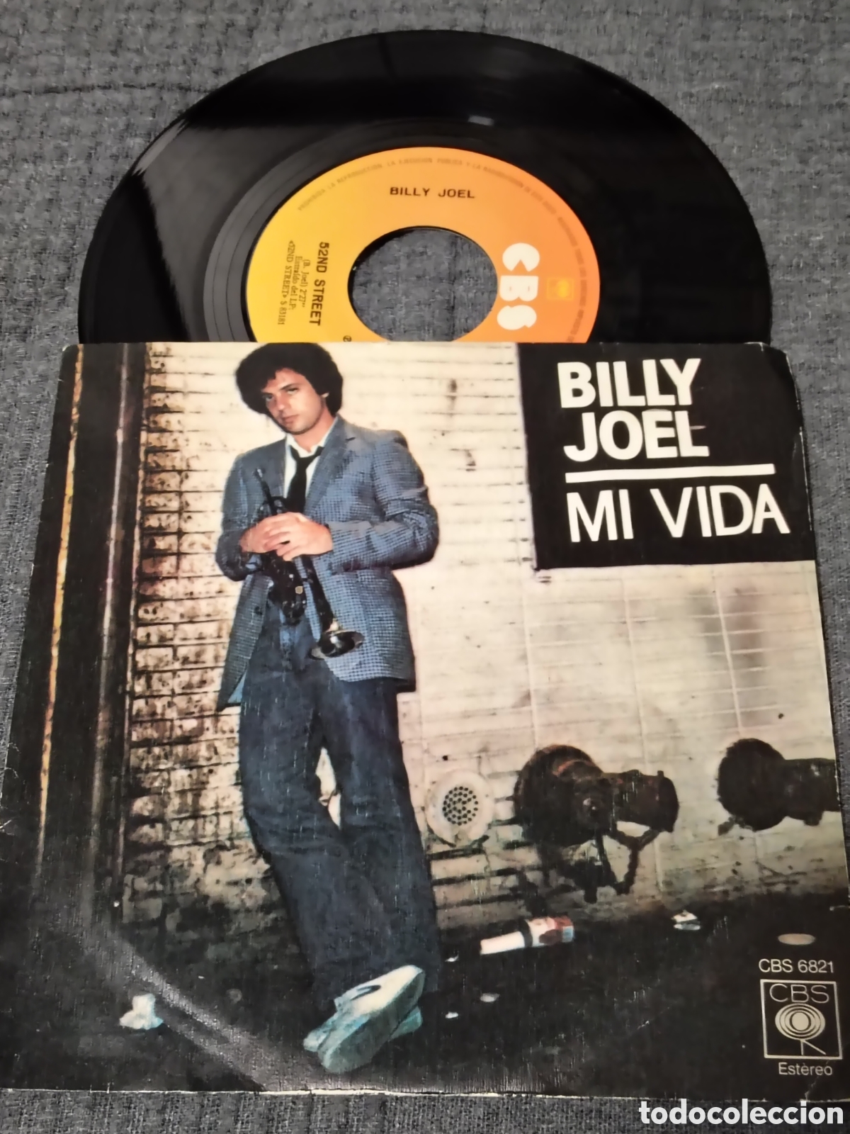 Discos de vinilo: Billy Joel &ndash; &rdquo;Mi Vida&rdquo; (My Life / 52nd Street