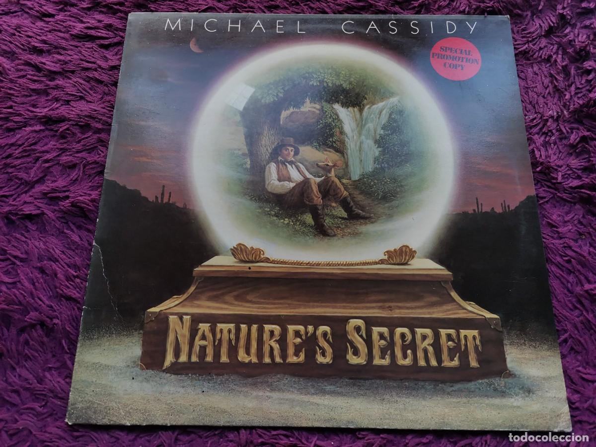 Discos de vinilo: Michael Cassidy &ndash; Nature's Secret Vinilo LP 1979 US GLR-1 PROMO