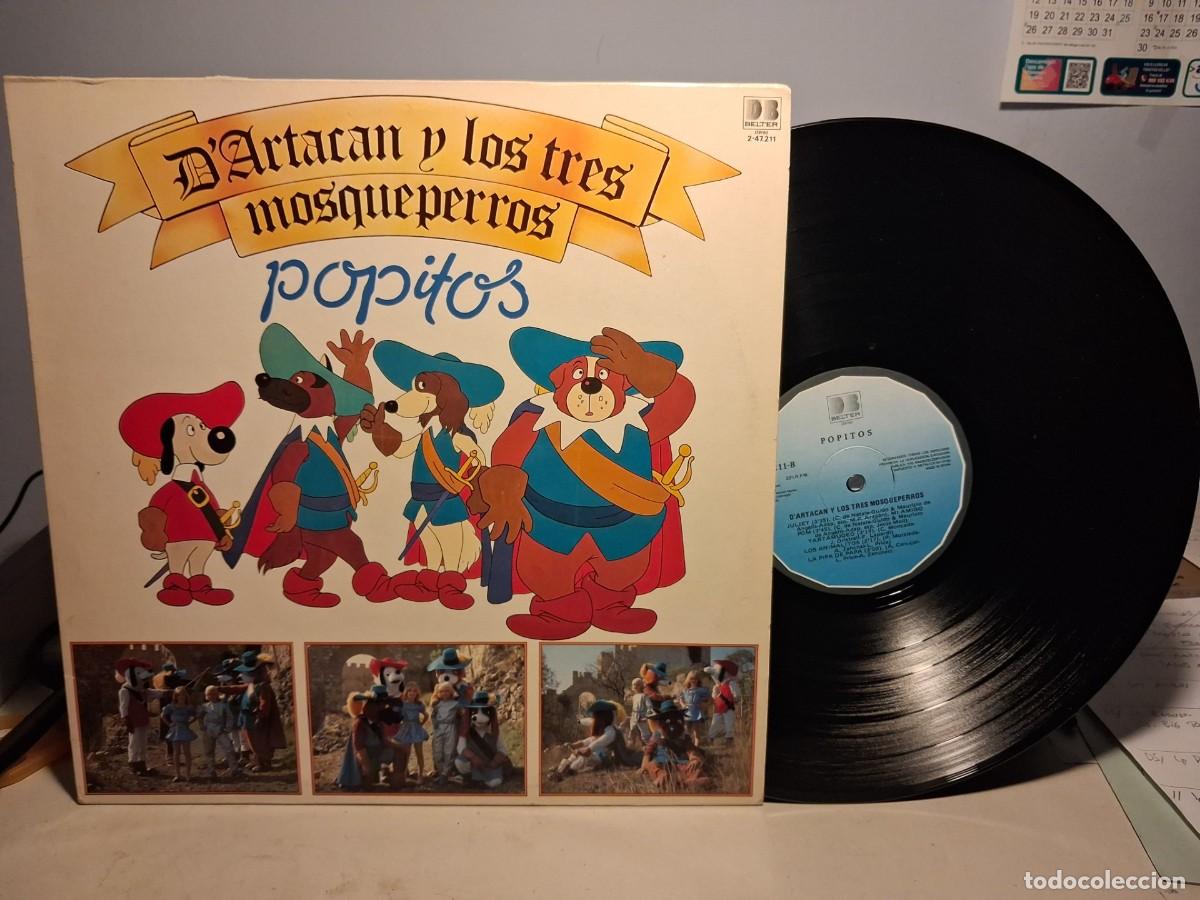 Discos de vinilo: LP POPITOS : D&acute;ARTACAN Y LOS 3 MOSQUEPERROS (VINILO NUEVO, SIN USO)