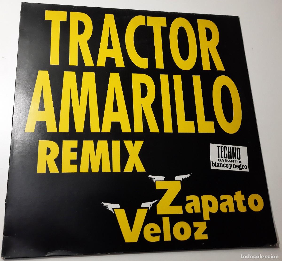 Discos de vinilo: Zapato veloz - Tractor amarillo remix