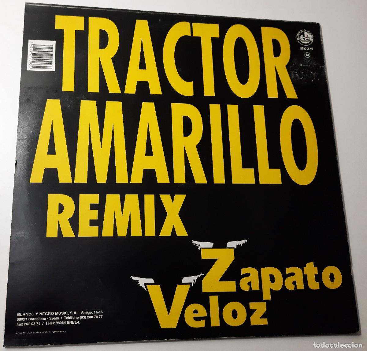 Discos de vinilo: Zapato veloz - Tractor amarillo remix - Foto 2