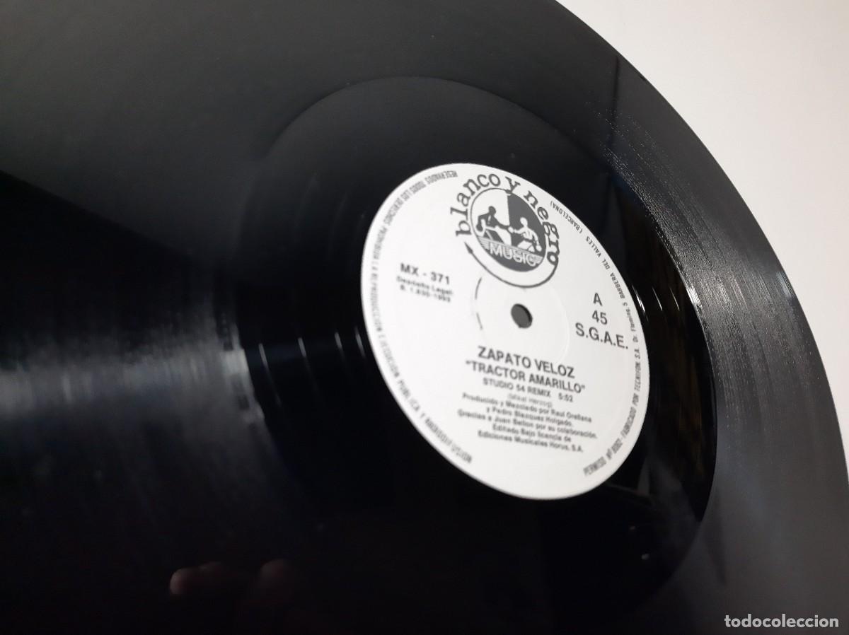 Discos de vinilo: Zapato veloz - Tractor amarillo remix - Foto 5