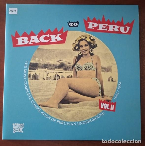 Discos de vinilo: Back to Per&uacute; Vol. II &ndash; Underground peruano - Dos discos - VAMPI SOUL 117 &ndash; Compilaci&oacute;n de 2009