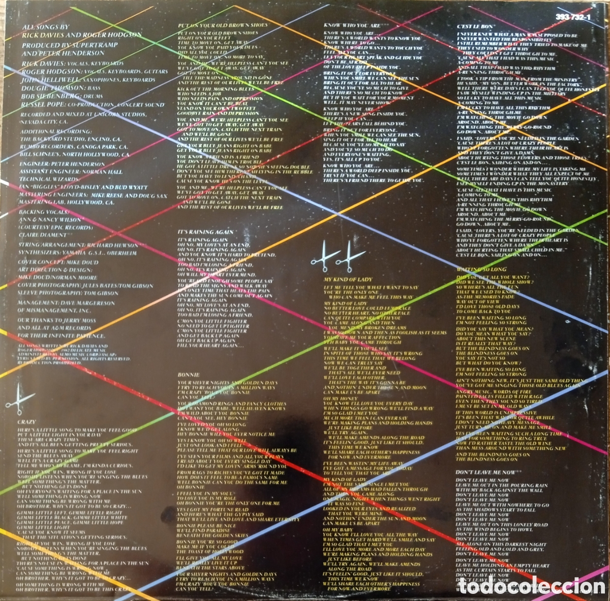 Discos de vinilo: Disco de vinilo Supertramp - Foto 3