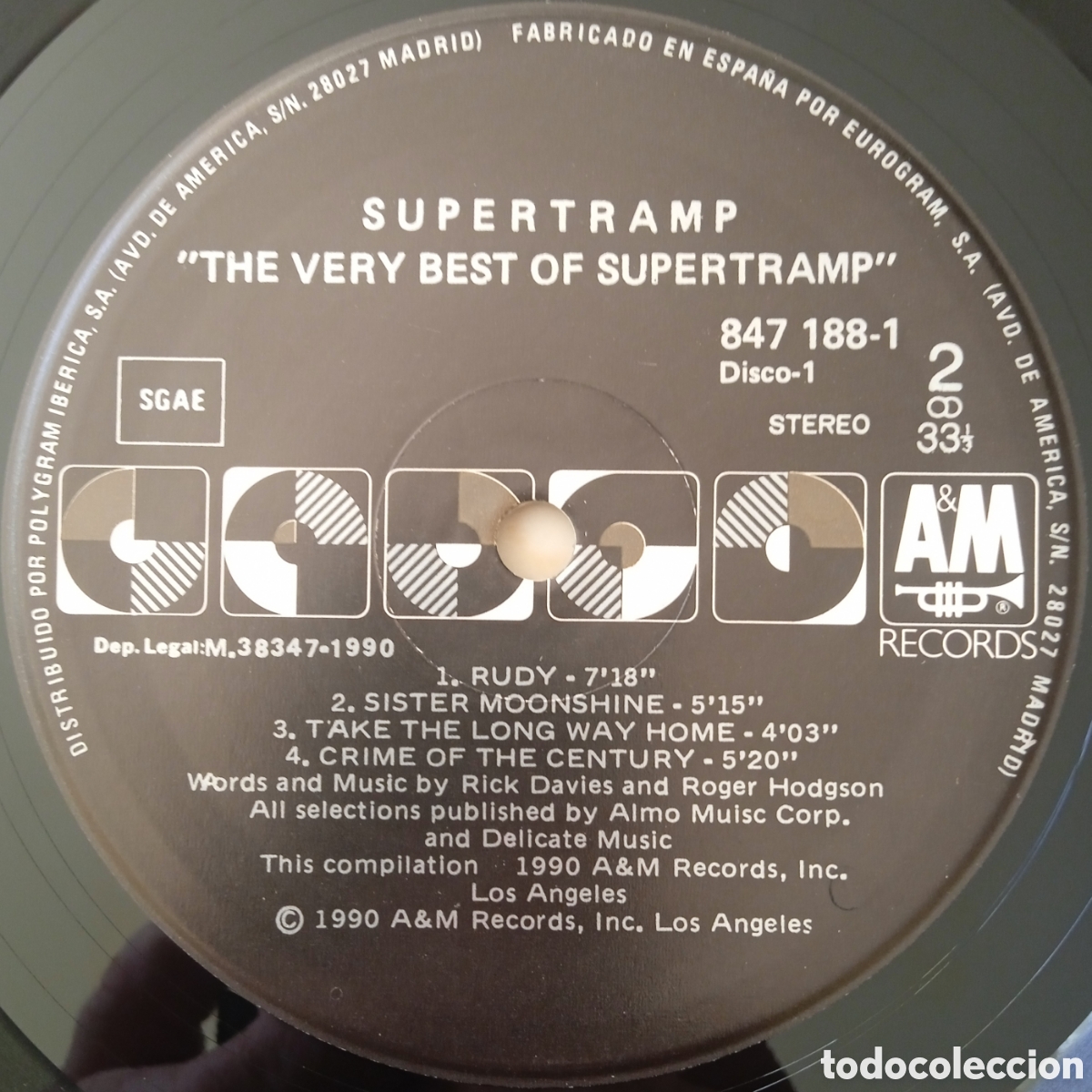 Discos de vinilo: Disco de vinilo Supertramp - Foto 4
