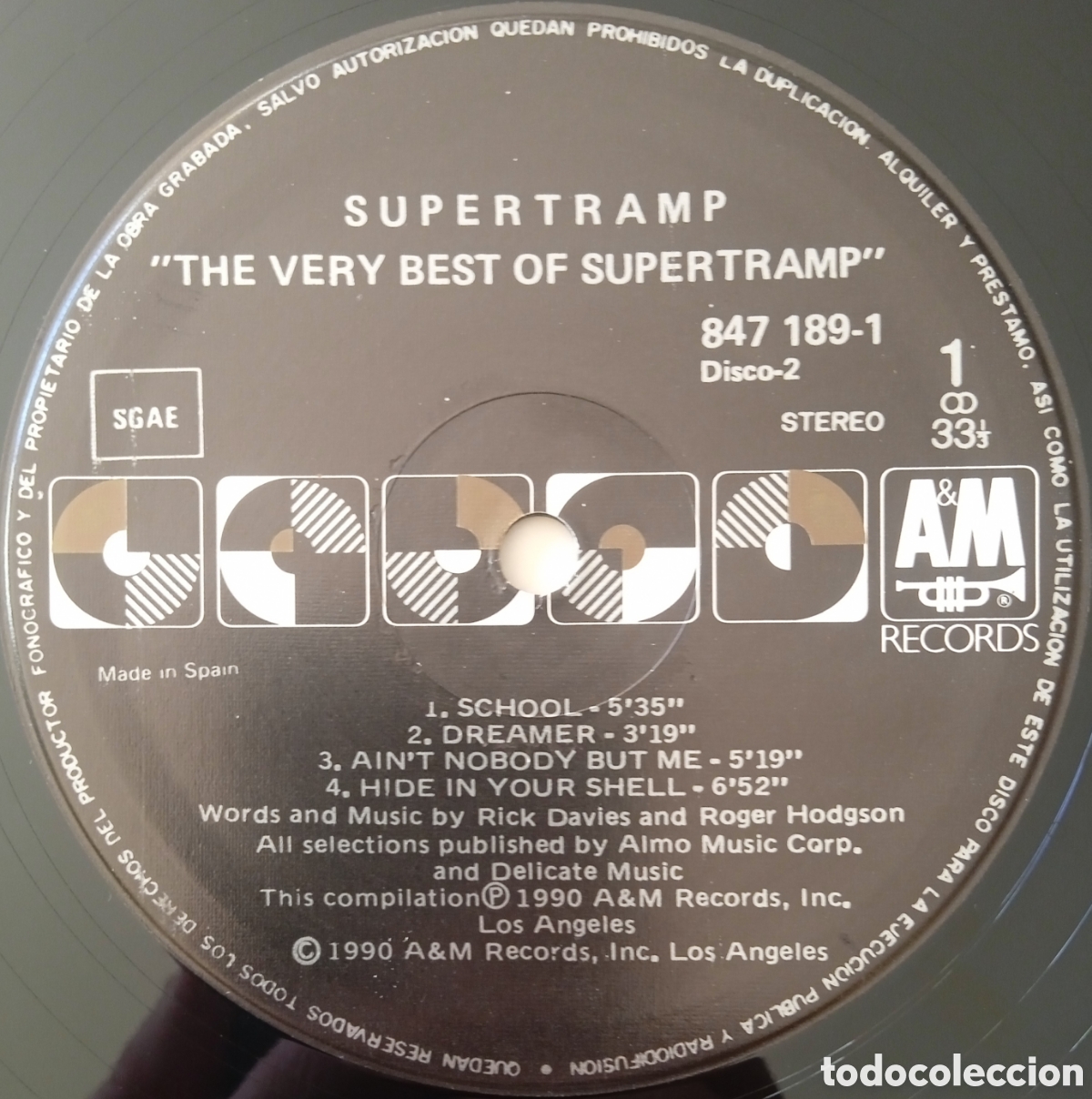 Discos de vinilo: Disco de vinilo Supertramp - Foto 5