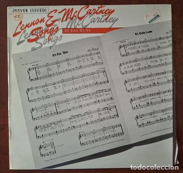 Discos de vinilo: Bas Muys &ndash; Lennon & McCartney songs never issued &ndash; MOVIEPLAY 17.3750/1 - 1984