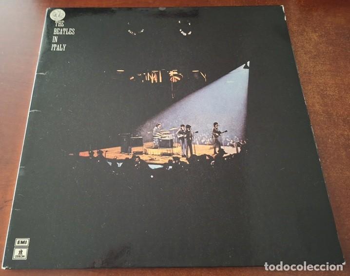 Discos de vinilo: The Beatles - The Beatles in Italy &ndash; ODEON 10C 066-004632 (Ed. Espa&ntilde;ola) &ndash; 1981