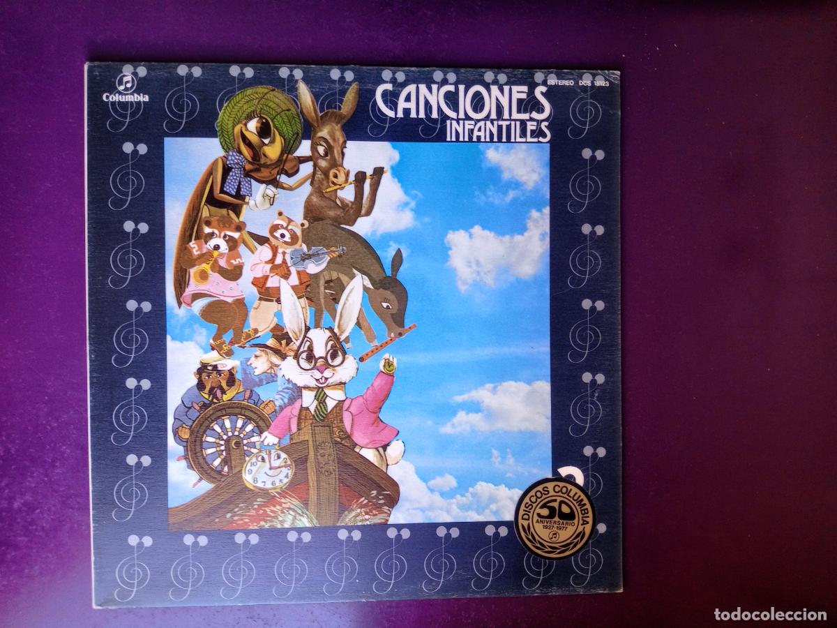 Discos de vinilo: CANCIONES INFANTILES 2 - LP COLUMBIA 1976 - INFANTIL - MAMBRU, TENGO UNA MU&Ntilde;ECA, PATIO MI CASA, ETC