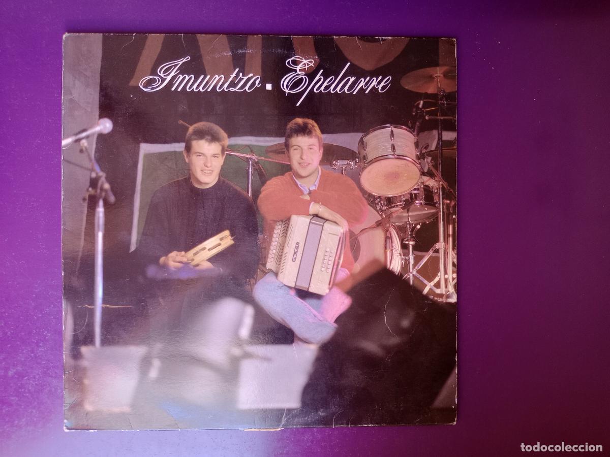 Discos de vinilo: Imuntzo &middot; Epelarre - LP IZ 1988 - FOLK EUSKADI, PAIS VASCO , EN EUSKERA