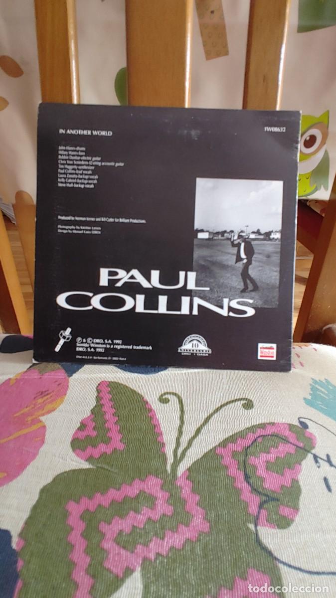 Discos de vinilo: PAUL COLLINS-SINGLE IN ANOTHER WORLD - Foto 2