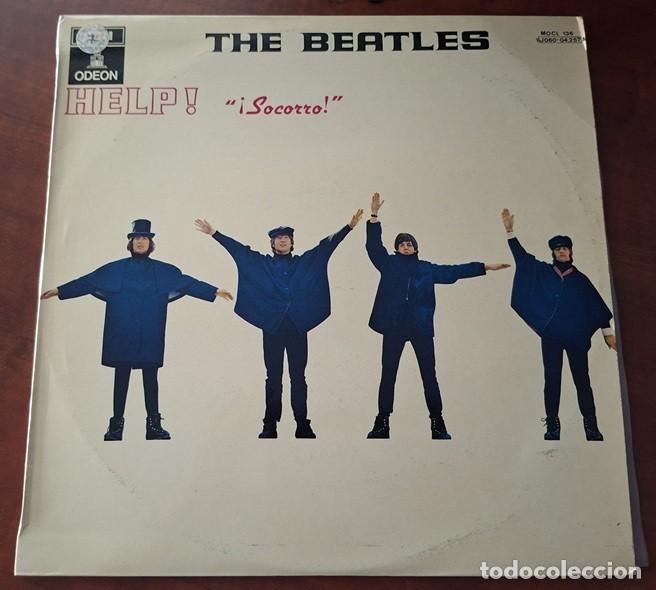 Discos de vinilo: The Beatles &ndash; Help - ODEON MOCL 136 / J 060-04.257 &ndash; Edici&oacute;n de 1974