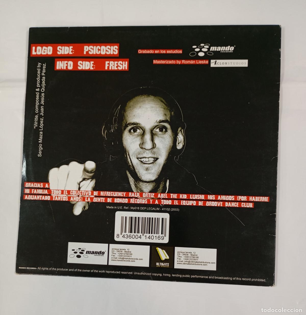 Discos de vinilo: DJ. SERGEY. PISCOSIS. MAXI-SINGLE. TDKDA62 - Foto 2