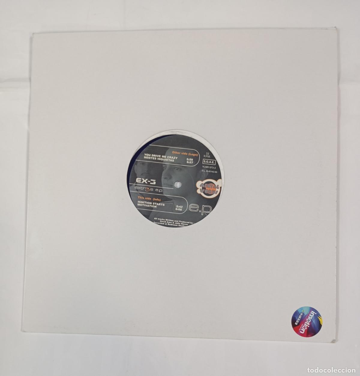 Discos de vinilo: EX-3 &ndash; Extras EP. You drive me crazy. MAXI-SINGLE. TDKDA62