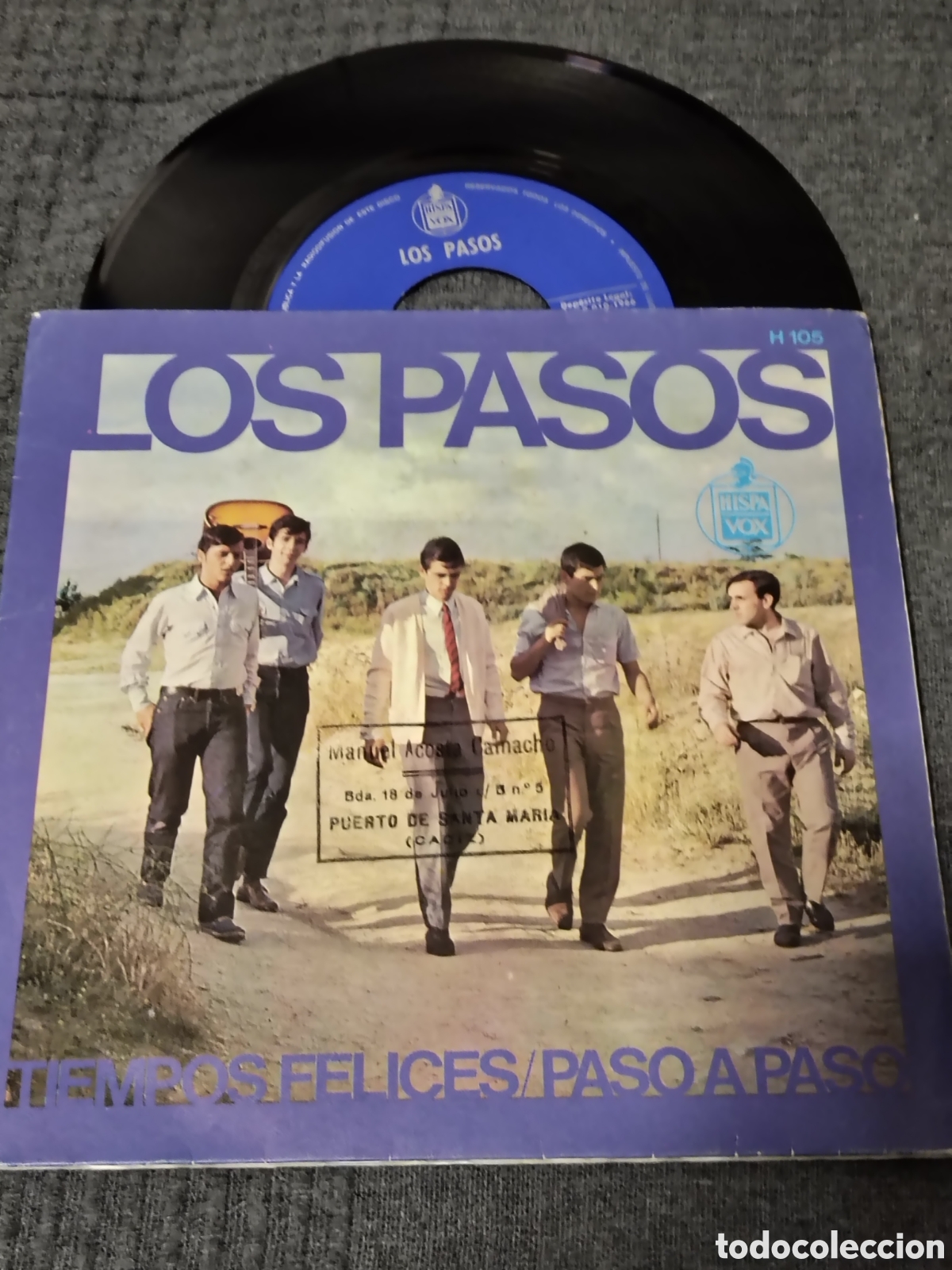 Discos de vinilo: Los Pasos (Tiempos Felices / Paso a Paso