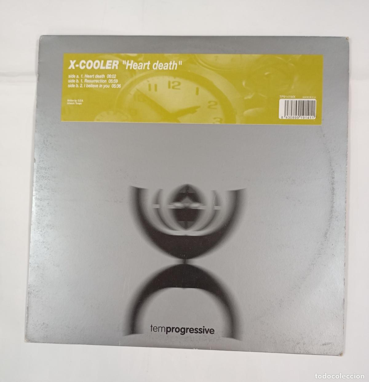 Discos de vinilo: X-COOLER. HEART DEATH. MAXI-SINGLE. TDKDA62