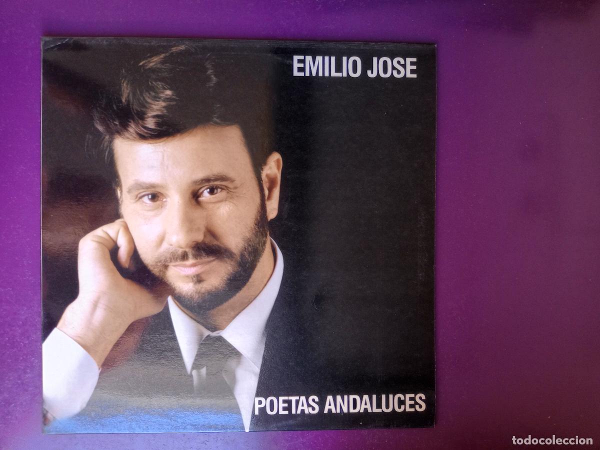 Discos de vinilo: EMILIO JOS&Eacute; &lrm;&ndash; POETAS ANDALUCES - LP PERFIL 1992 - MELODICA 80'S -