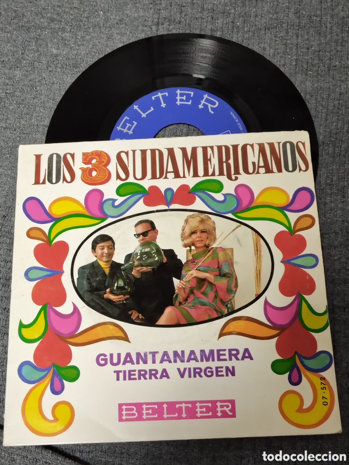 Discos de vinilo: Sudamericanos - Guantanamera / Tierra Virgen (Belter, 1969)