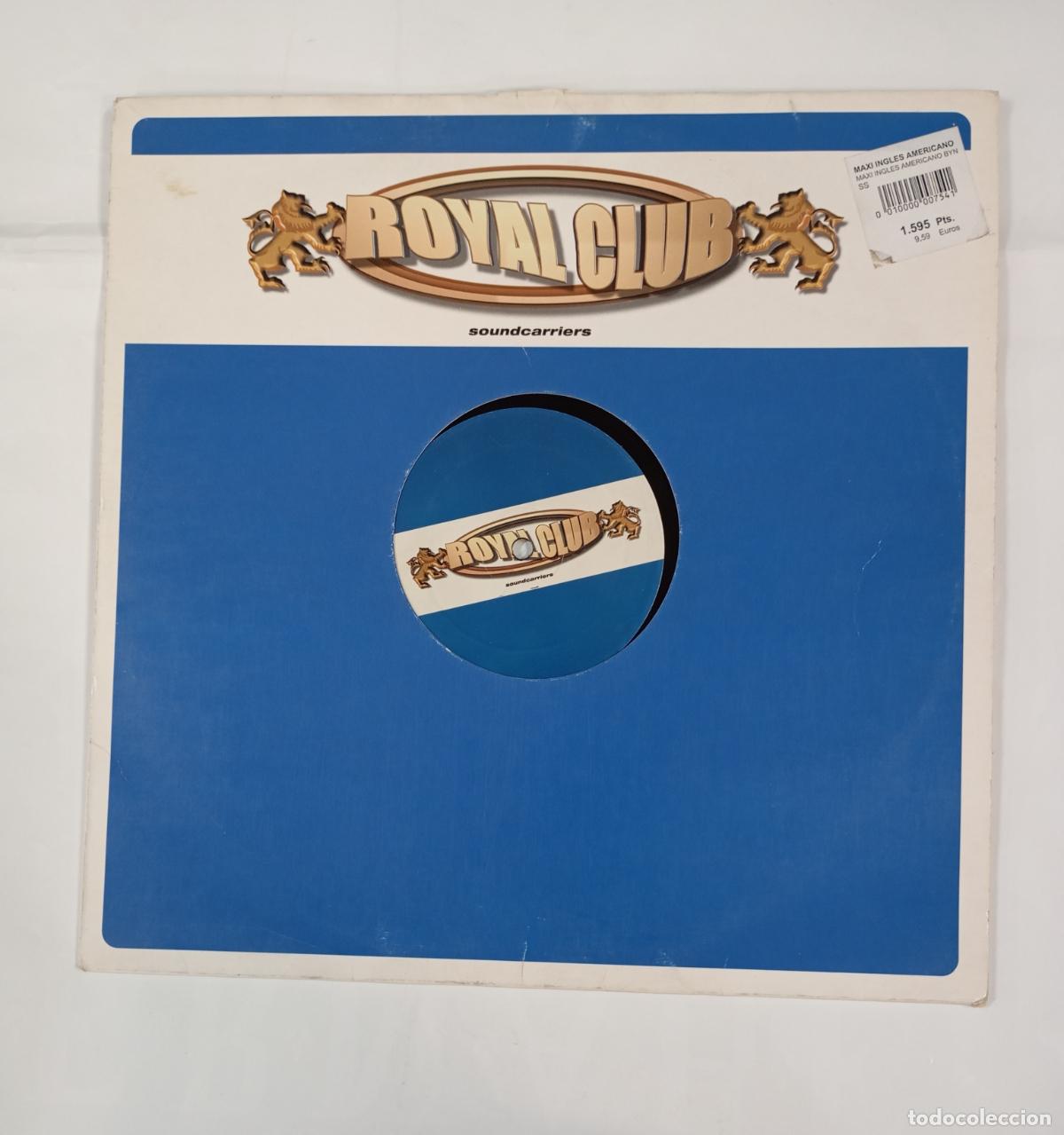 Discos de vinilo: ROYAL CLUB. MAJOR LEADS. ATOMIC BOOSTER. MAXI-SINGLE. TDKDA62