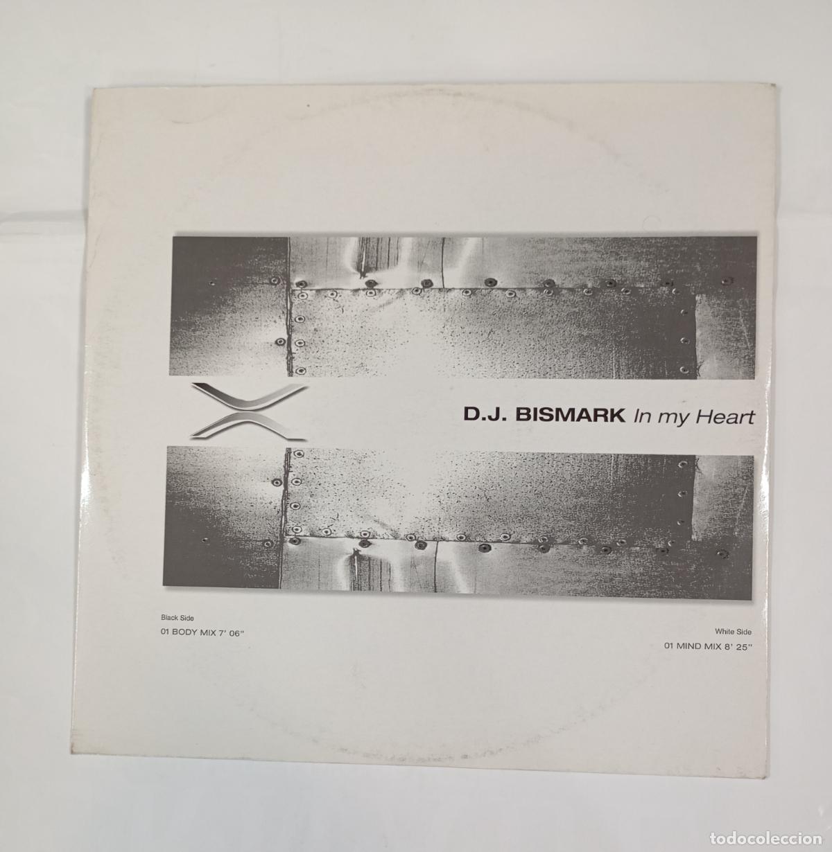 Discos de vinilo: DJ. BISMARK IN MY HEART. BODY MIX. MIND MIX. MAXI-SINGLE. TDKDA62