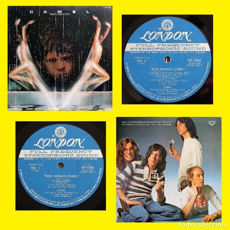 Discos de vinilo: CAMEL / rain dances 1977 RARE EDIC JAPAN, MEL COLLINS, BRIAN ENO !! PROGRESIVO, IMPECABLE