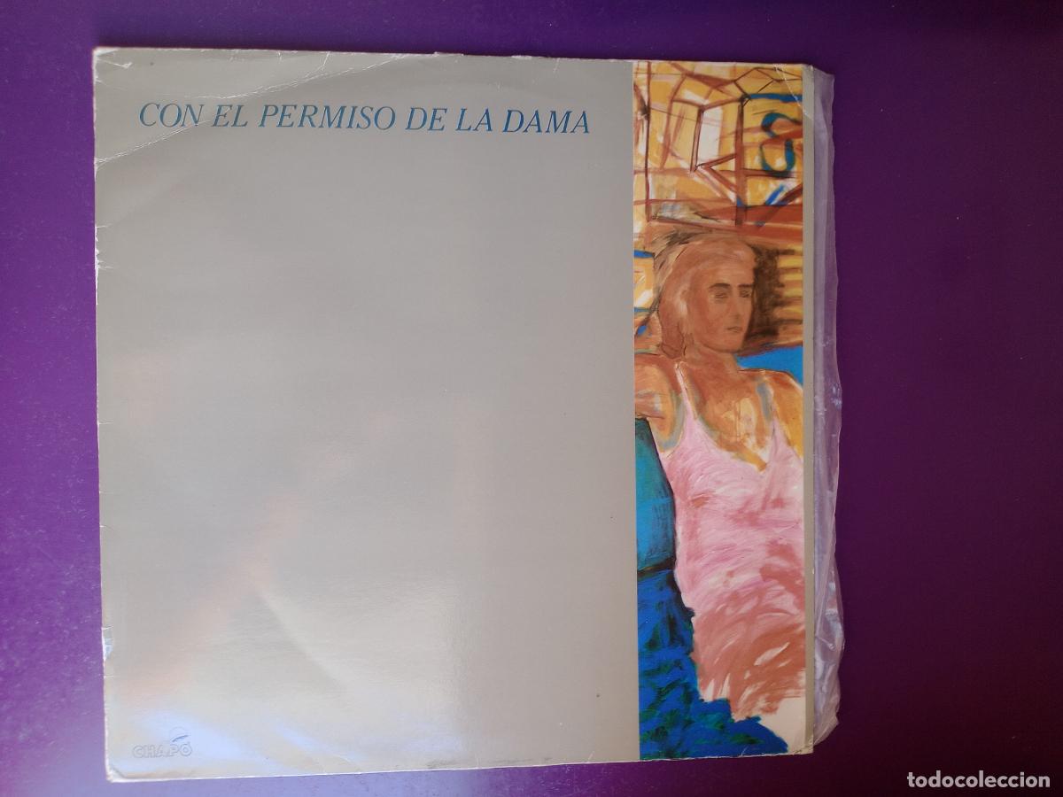 Discos de vinilo: Con El Permiso De La Dama - MINI LP CHAPO 1986, POP ROCK NUEVA OLA BARCELONA 80'S - SIN USO, ENCARTE