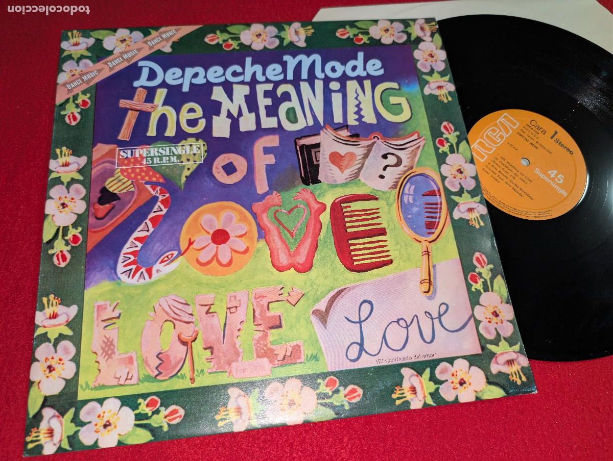 Discos de vinilo: DEPECHE MODE The meaning of love/Oberkorn +1 12'' MX 1982 RCA SPAIN OBK *
