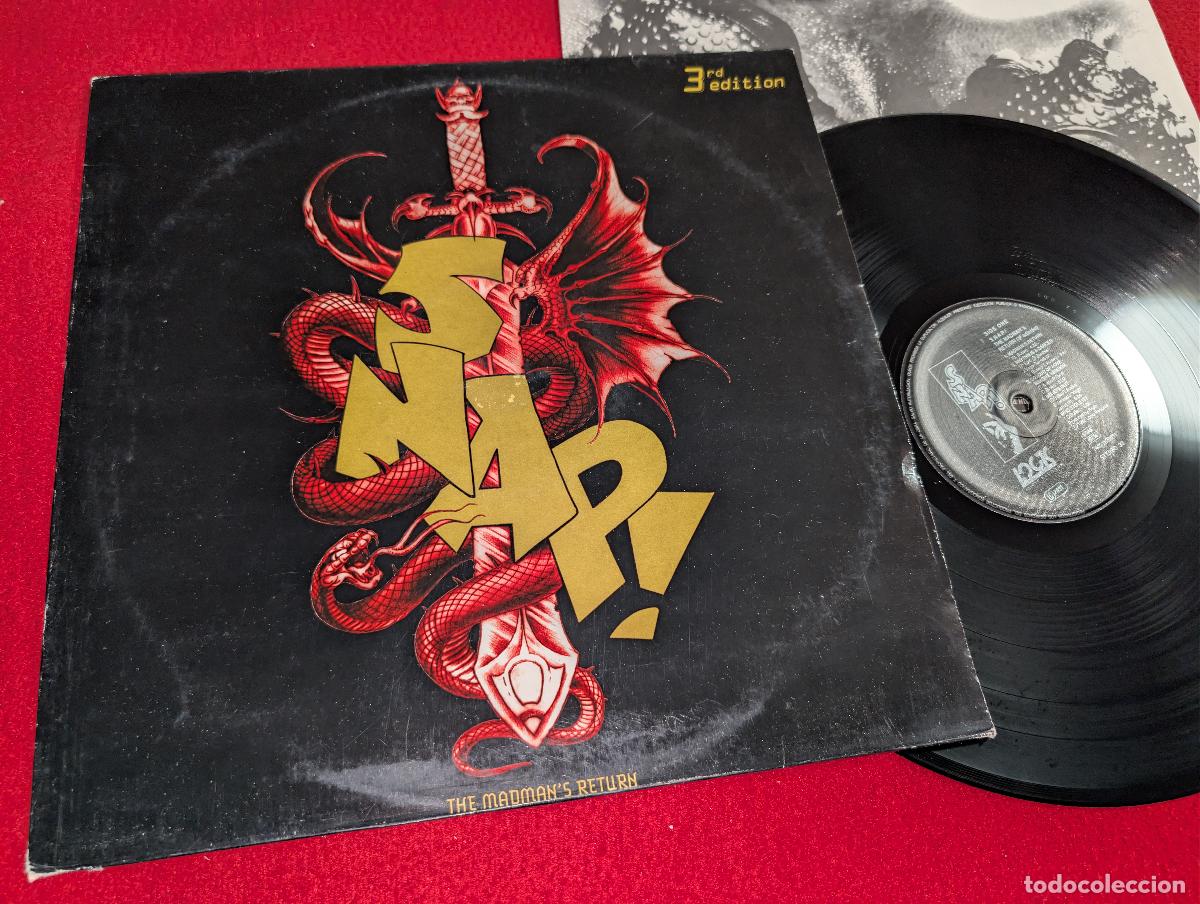 Discos de vinilo: SNAP The madman's return LP 1992 Logic ESPA&Ntilde;A SPAIN 3rd Edition RARE! *