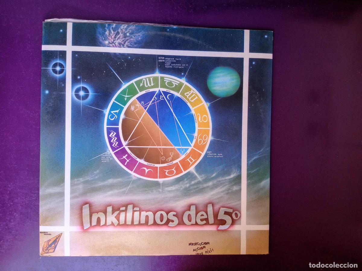 Discos de vinilo: Inkilinos Del 5&ordm; &lrm;&ndash; Strawberry Funk - MINI LP MUSIKRA 1983 - SIN USO, CON ENCARTE - MADRID MOVIDA 80