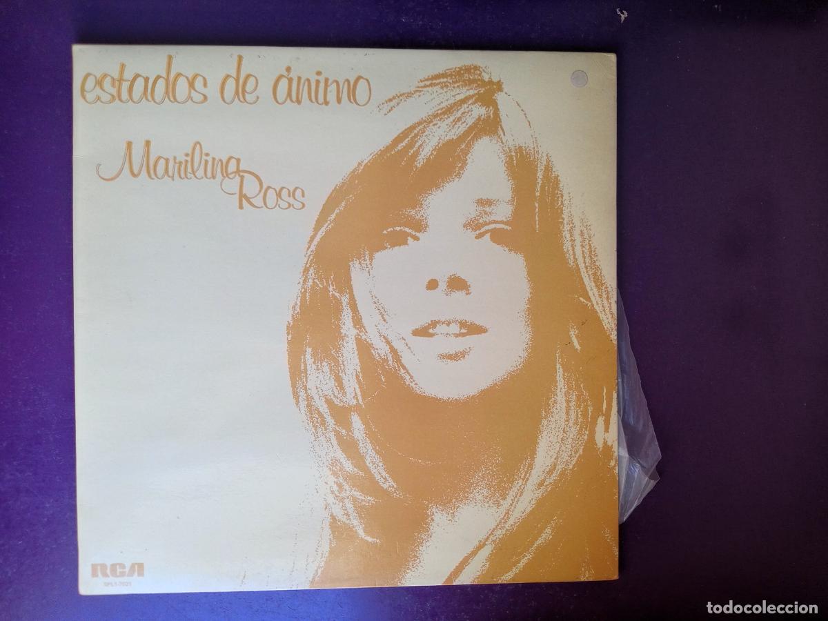 Discos de vinilo: Marilina Ross &lrm;&ndash; Estados De &Aacute;nimo - LP RCA 1975 - ARGENTINA POP 70'S - CINE TV