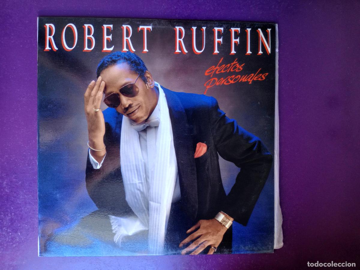 Discos de vinilo: Robert Ruffin &lrm;&ndash; Efectos Personales - LP BB RECORDS 1990 - BOLEROS, SIN USO,